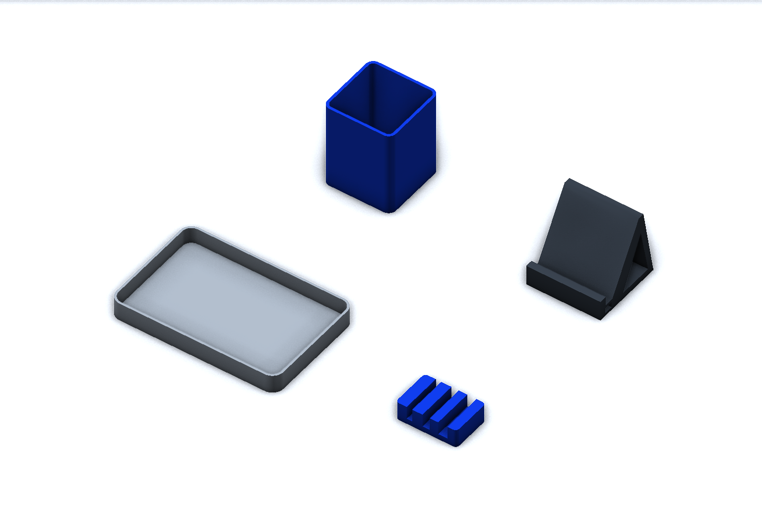Actual model renders of original Vespion organizers